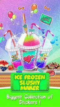 Ice Frozen Slushy Maker Screen Shot 0