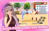 High School Girl Anime Fighter Screen Shot 3