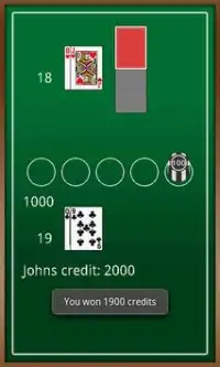 BlackJack Screen Shot 1