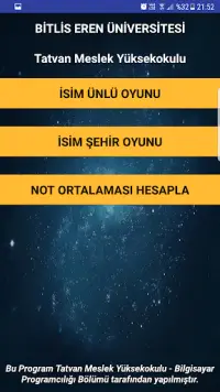 İSİM ŞEHİR-ÜNLÜ OYUNU Screen Shot 0