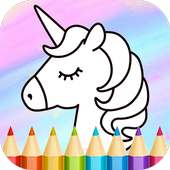 Unicorns Coloring Pages