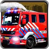 911 حريق شاحنة الإنقاذ سيم 16