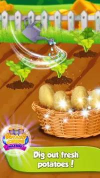 Potato Chips Factory Games For Kids Screen Shot 1