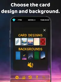 Solitaire - Enjoy card Game Screen Shot 1