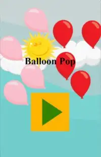 balloon popping games for kids Screen Shot 0