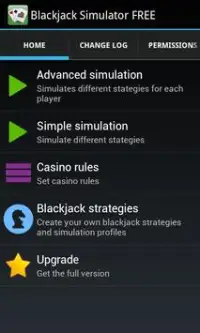 Blackjack Simulator FREE Screen Shot 0