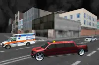 Pazzo Limousine 3D City driver Screen Shot 3