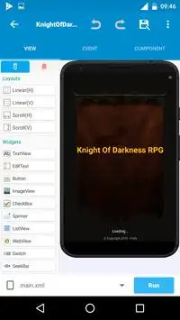 Knight Of Darkness RPG Screen Shot 0