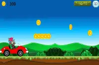 Zombie Racing Car vs Adventure plant World Screen Shot 2