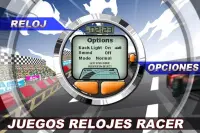 Reloj Racer juego(Smart Watch) Screen Shot 2