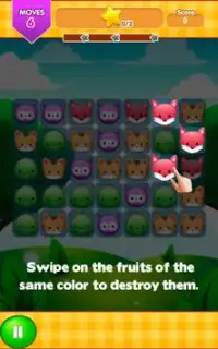 Animal Splash Puzzle Screen Shot 2