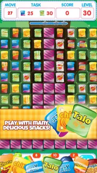 Snack Crush ID- A Crush Game Screen Shot 3