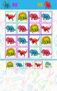 Jeu de Sudoku Dinosaure pour enfants de 3 à 8 ans Screen Shot 16