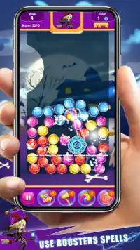 WITCHBALL – MAGIC WITCH BUBBLE POP MATCH 3 PUZZLE Screen Shot 2