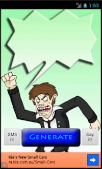 Angry Man's Insult Generator Screen Shot 1