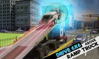 자동차 메가 램프 트럭 로봇 변환 변환: Robot Car Transform 3D Game Screen Shot 2