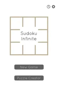Sudoku Infinite Screen Shot 0