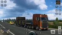 Euro Cargo Truck Transporte 3d Screen Shot 1