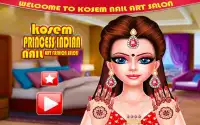 Kosem Princess: Indische Nagel-Kunst-Mode-Salon Screen Shot 10