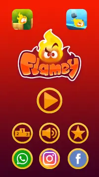 Flamey - Fire ! Meilleurs jeux arcade gratuit 2018 Screen Shot 0