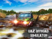 🚗UAZ 4x4 Offroad-Simulator: Russischer LKW-Fahrer Screen Shot 7