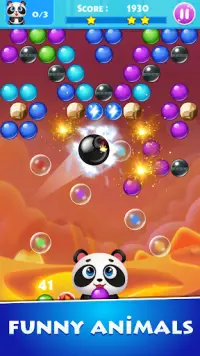 Panda story: Bubble mani Screen Shot 4