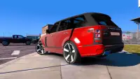 Lujo Prado Jeep  Stunt Range Rover estacionamiento Screen Shot 3
