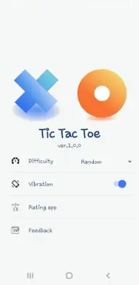 Tic-Tac-Toe Game With AI / Offline Multiplayer Screen Shot 6