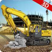 Konstruksi Excavator 3D