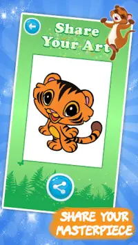 Animal Coloring Games for Kids Screen Shot 9