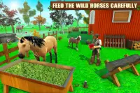 Wild pferd Simulator Spiele 3D Screen Shot 2