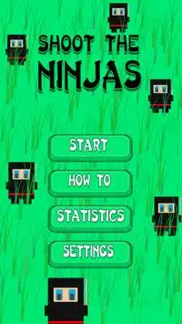 Shoot the Ninjas Screen Shot 0