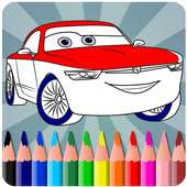 How To Color mcqueen cars game ( coloring game )