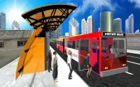 Metro Kota Bis Sopir 3D 2016 Screen Shot 2