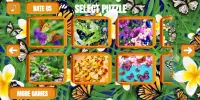 Butterfly jigsaw puzzle Screen Shot 5