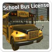 School Bus License 3D