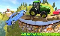 Новый трактор Натяжение Simulator 2018: Трактор иг Screen Shot 2