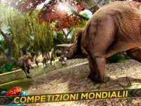 Dinosauro Giurassico - Simulatore di Corse Screen Shot 9