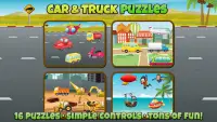Car and Truck Puzzles For Kids Screen Shot 0