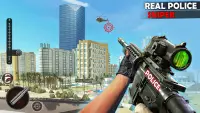 Police Sniper Gun Shooting 3D Screen Shot 1