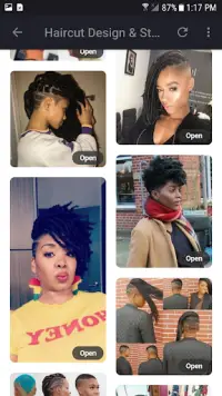 Black Girls Haircut Styles. Screen Shot 3
