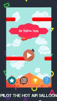 Air Balloon Dash Screen Shot 0