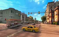 US Taxi Driver 3D: Taxi Simulator Game 2020 Screen Shot 0