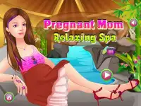 Pregnant Mom Spa Games Screen Shot 0