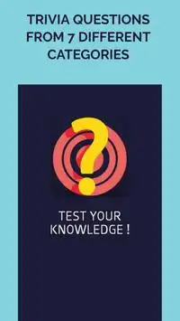 Super Trivia Quiz : Test Your Knowledge Screen Shot 0