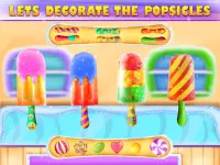 Ice Cream Popsicle Maker: Frozen Dessert Cooking Screen Shot 2