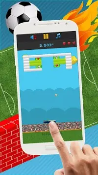 Soccer Brick Breaker 2016 Screen Shot 1