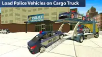 US Police Vehicle Transporter Sim: Police Games 3D Screen Shot 0