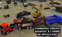 Monstre Camion Broyeur Grue 3D Screen Shot 3