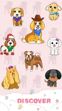 कुत्ता विलय - आभासी पालतू खेल Screen Shot 4